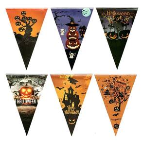 Bandeirola De Halloween Decorativa - 2 Metros