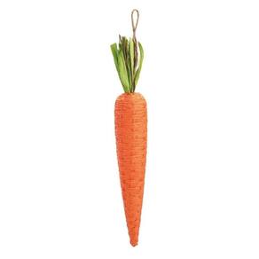 Cenoura Decorativa Laranja Enfeite De Perdurar árvore Páscoa - 43cm