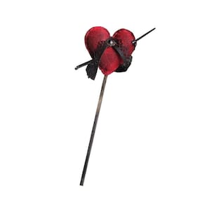 Palito Decorativo Coração De Vudu - 1 Unidade