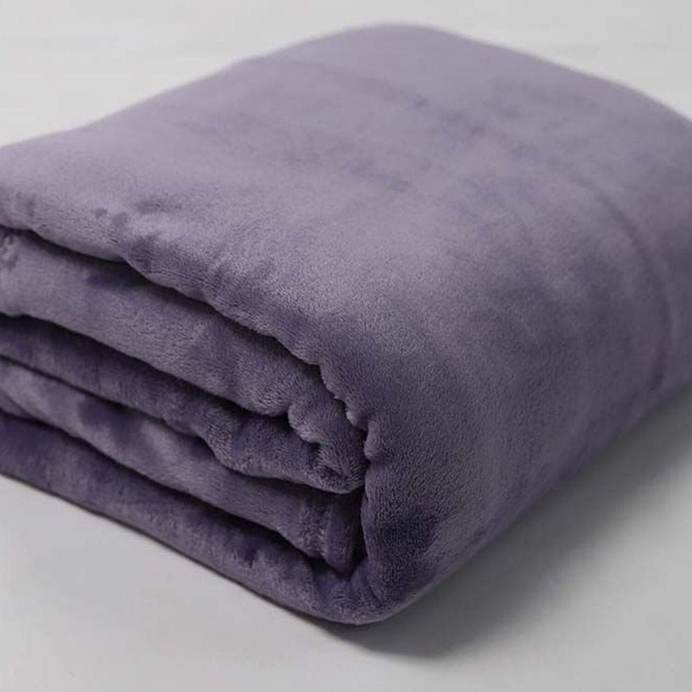 Cobertor Toque de Seda Nc 1,80 X 2,20 Lavanda/Unico