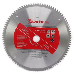Disco Serra De Wídea Para Alumínio 300X30Mm 96 Dentes Mtx
