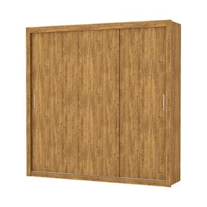 Guarda Roupa Roupeiro Clarice 3 Portas De Correr 4 Gavetas Carioca Cinamomo