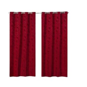 Cortina Jacquard 6,00x2,50 Para Varão Simples Dourado