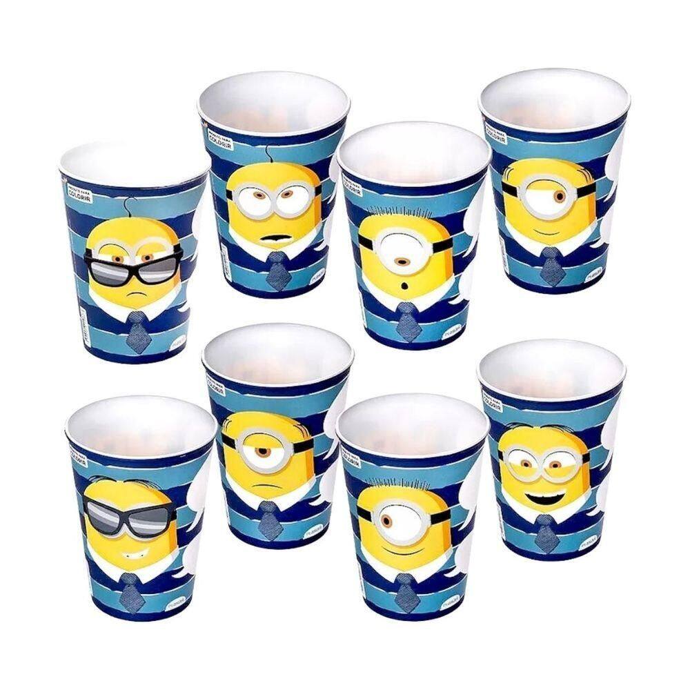Copo De Plástico Minions - 320ml