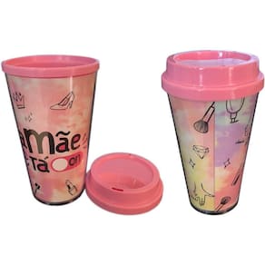 Copo Para Café Acrílico Mãe Tá On 500ml