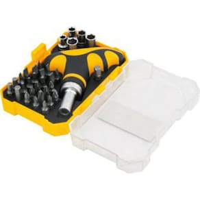 Jogo De Bits/Ponteira Vonder Com 32 Peças 1/4 Polegada