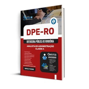 Apostila Concurso Dpe Ro 2025 Analista Em Administração