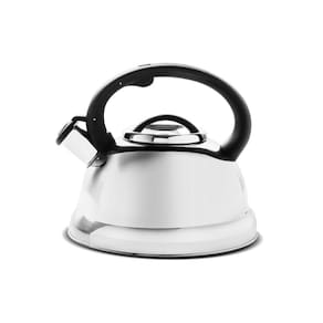 Chaleira Com Apito Roma 2,7l Em Alumínio Inox Brinox