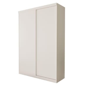 Guarda Roupa 2 Portas De Correr 2 Gavetas Kiara Minastex Branco