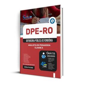 Apostila Dpe Ro 2025 - Analista Em Pedagogia - Classe A