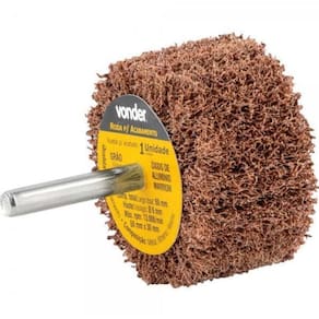 Roda Com Haste Para Acabamento 50X30Mm G100 Vonder