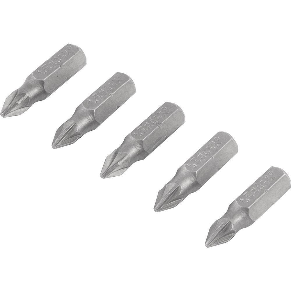 Jogo De Bits Ponteira Pozidrive Com Enc 1/4 Nº 1X25Mm Vonder
