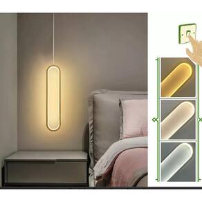 Kit 2 Pendentes Slim Led 3/1 P Cabeceiras Cantos