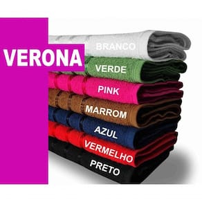 Jogo De Banho 4 Peças Coleção Verona Luxo Beka 100% Algodão Rosa