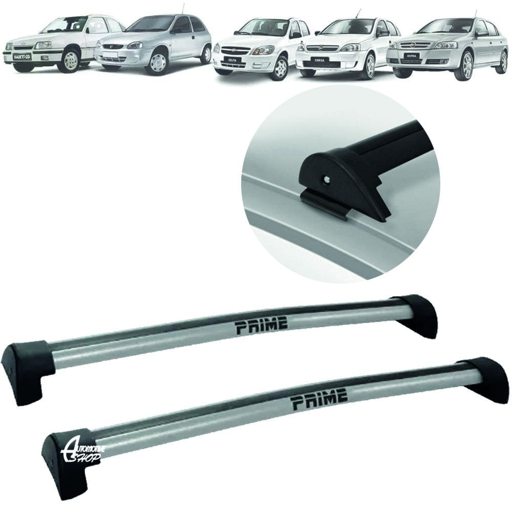 Rack Teto Aluminio Prime Corsa Celta Prisma Fiesta PR012