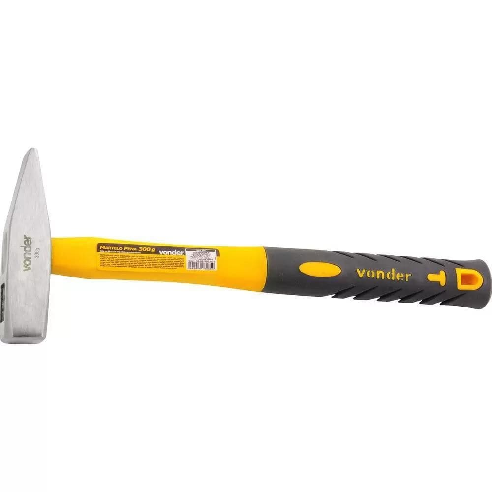 Martelo Pena 300 G, Com Cabo De Fibra Vonder