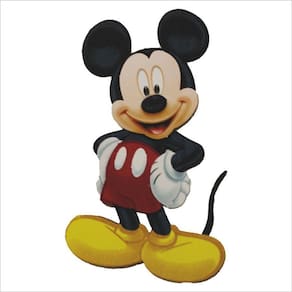 Painel Decorativo Mickey Mouse Em Eva - 53cm X 30cm