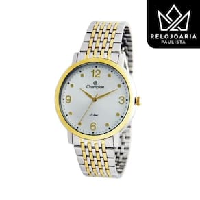 Relógio Champion Masculino Bicolor Slim Cn21176B
