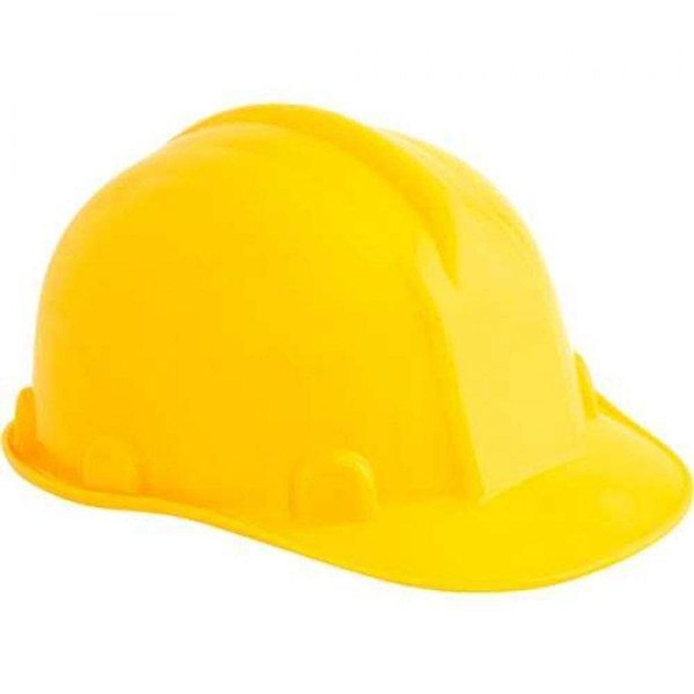 Capacete Amarelo Com Aba Frontal Vonder