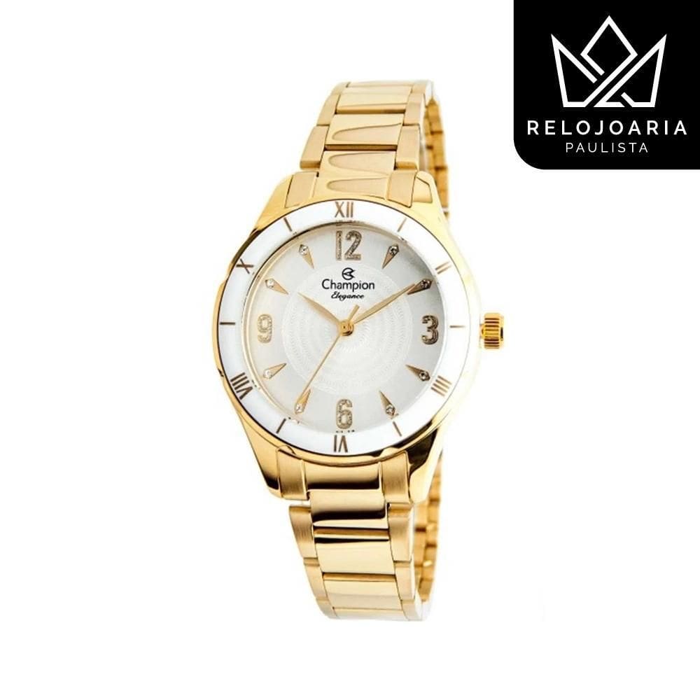Relógio Champion Feminino Dourado Cn24306G