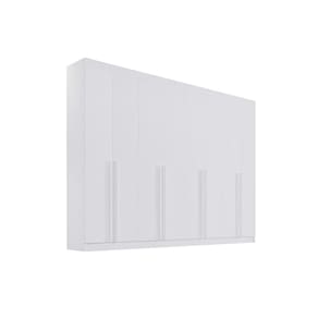 Guarda Roupa Grande 8 Portas 8 Gavetas - Daymont-Branco - Móveis D`Doro