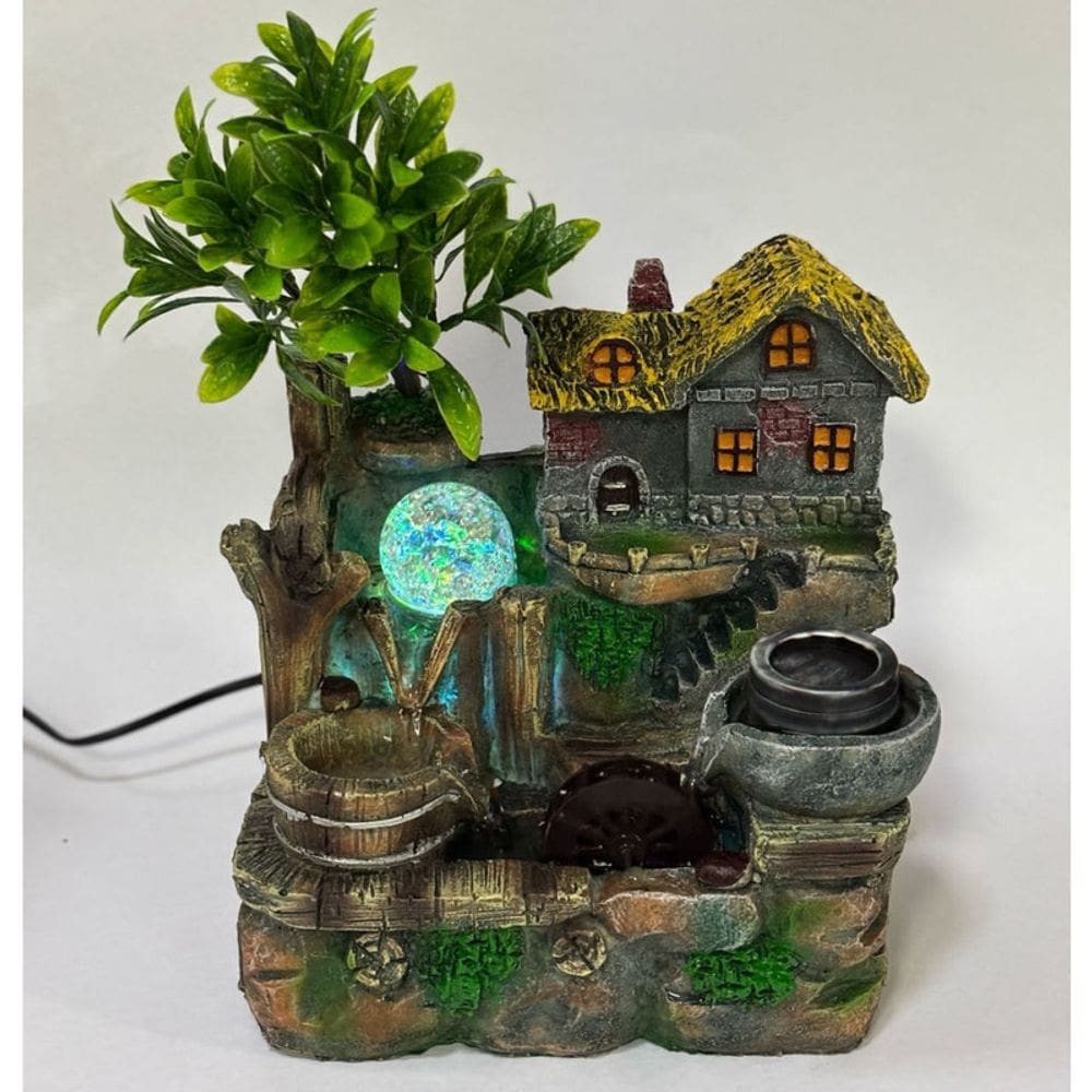 Fonte de Água Decorativa Jardim Encantado, Decoração para Ambientes