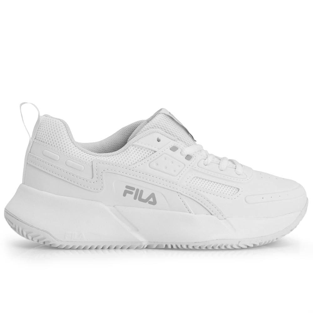 Tênis Fila Precision Branco e Cinza
