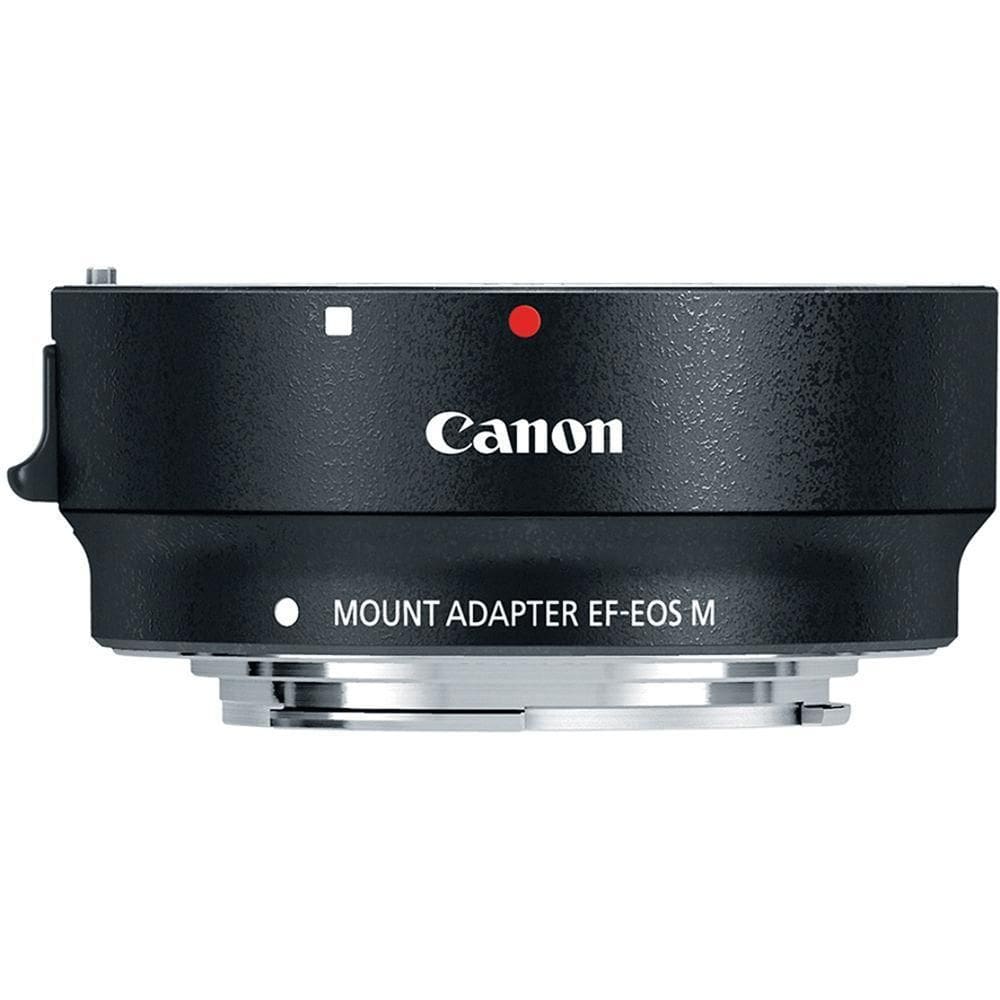 Adaptador Montagem Canon Ef-Eos M Lentes Ef/Ef-S Em Câmera