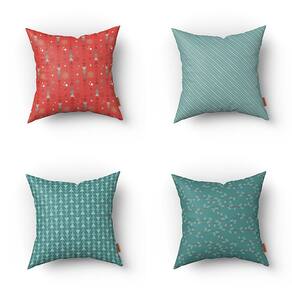 Kit Almofadas Decorativas Estampadas 35x35cm Modelo 018