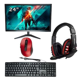 Kit 1 Monitor Led Full Hd 60Hz Mais Periféricos - Kit 6