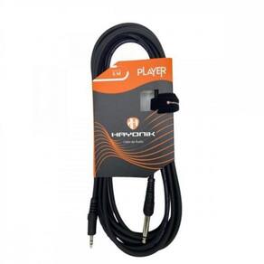 Cabo De Audio Player P2 X P10 5M Preto Hayonik