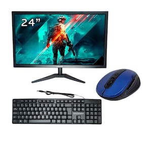 Kit 1 Monitor Led 24 Polegadas Full Hd E Perifericos - Kit 2