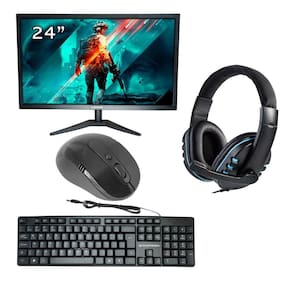 Kit 1 Monitor Led Full Hd 60Hz Mais Periféricos - Kit 4