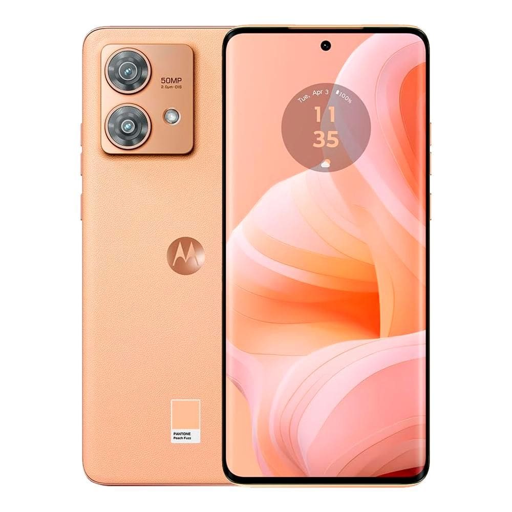 Usado: Motorola Edge 40 Neo 5G 256GB 8GB Peach Fuzz Android Desbloqueado - VOKE
