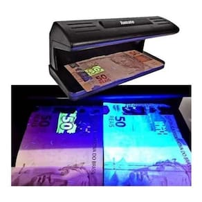 Detector Notas Falsas Luz Neon Cedulas Identificado Dinheiro