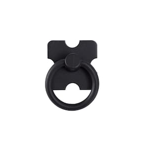 Kit 22 Puxadores Argola Pz-1063 Para Moveis Preto