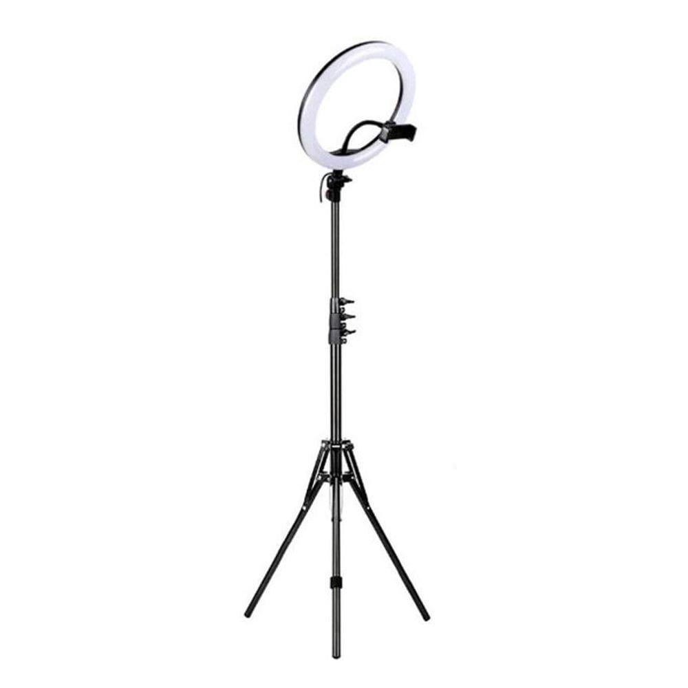 Ring Light Completo Iluminador Portátil 26Cm + Tripé 2M Top