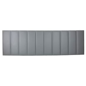 Cabeceira King 200X60 Estofada Cama Box Modulada Cinza