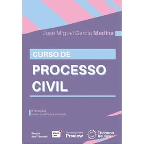 Curso De Processo Civil - 2025