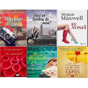 Kit 6 Livros Megan Maxwell Vai Sonhando