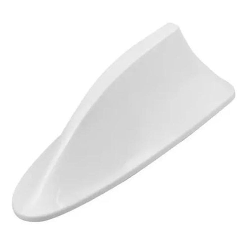 Antena Shark Tubarão Receptiva Am/fm Universal Branca