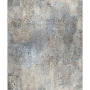 Papel De Parede Icon Aspecto Cimentício Azul E Bege 191703