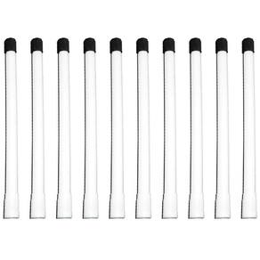 10 Prolongador Extensão Rígida Plástico 115Mm Bico De Roda