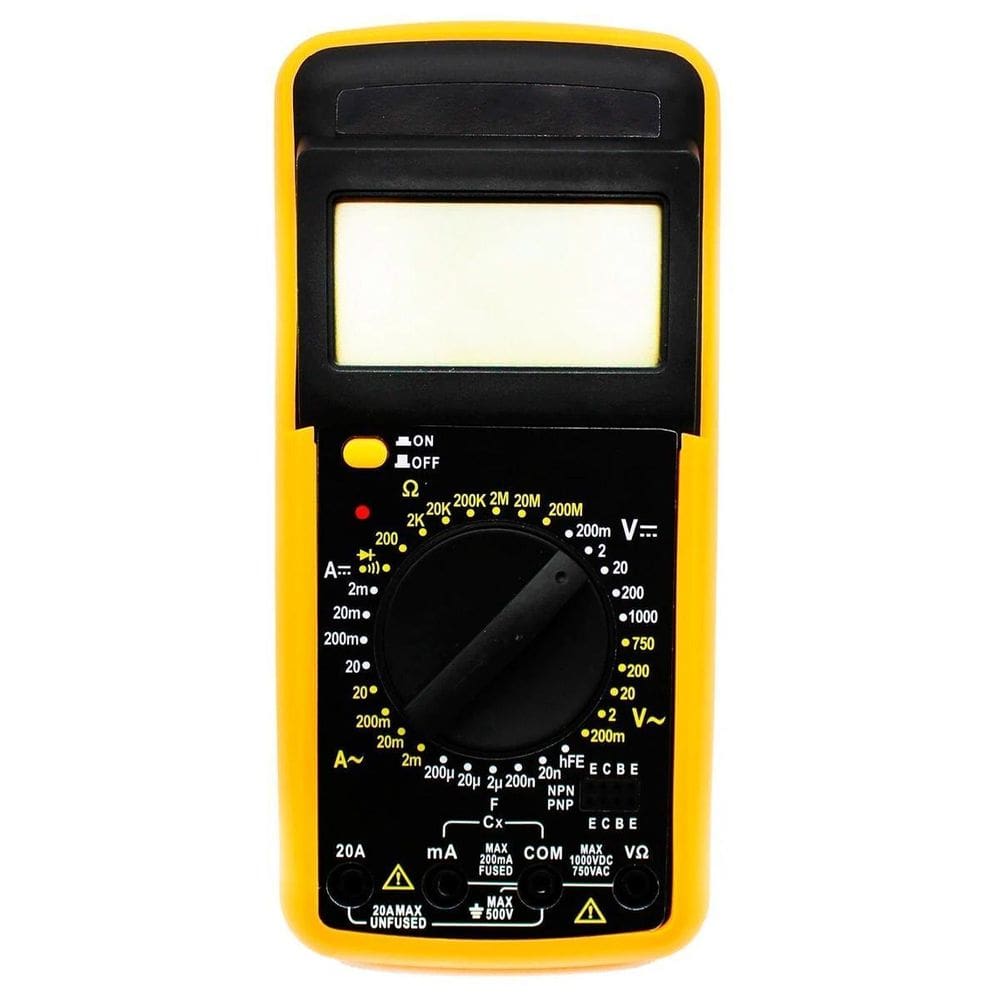 Digital Portátil Multímetro Medição De Bateria E Tensão