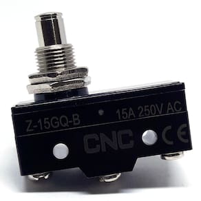 Micro Switch Fim de Curso Z-15GQ-B CNC - 49,6 x 50 x 17,6 mm