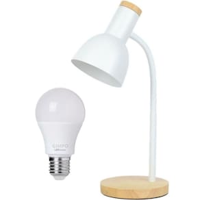 Luminária Mesa Abajur 45Cm Articulada Flexível Silicone