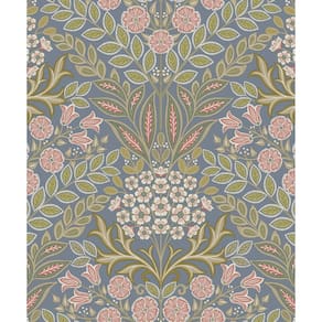 Papel De Parede Icon Floral Colorido Ic2115