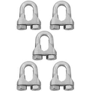 Clips Grampo Cabo De Aço 1`` 1,0010 Com 5 Unidades - Nord