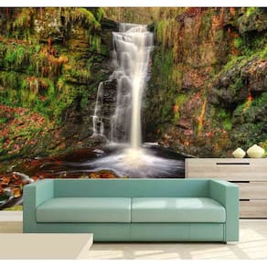 Papel de Parede - Paisagens Cachoeira 1M² na 82