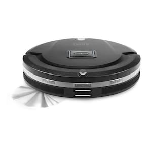 Robô Aspirador Premium - Varre E Aspira - Preto - 110V/220V